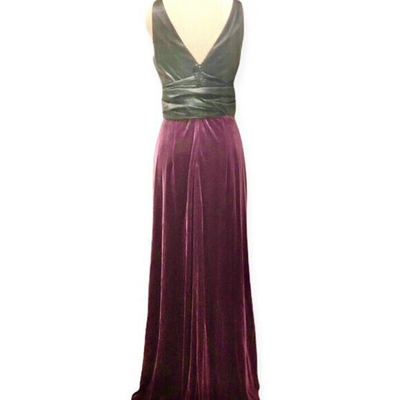 Aidan Mattox Formal Sleeveless Long Bow Evening Gown Dress Size 6 NWT - Picture 4 of 8